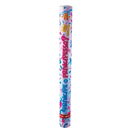 TUBO LANCIA CORIANDOLI BOY/GIRL 60 CM